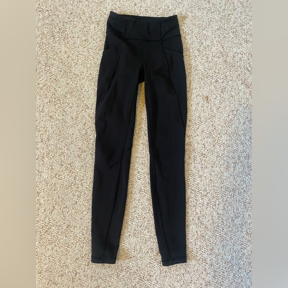 Black Lululemon Leggings - Picture 2 of 2